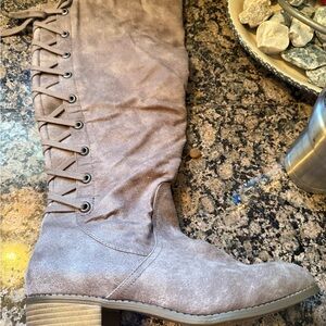 9m 9m Rampage Ram-Imelda Taupe Boots Ram-Imelda Taupe Boots